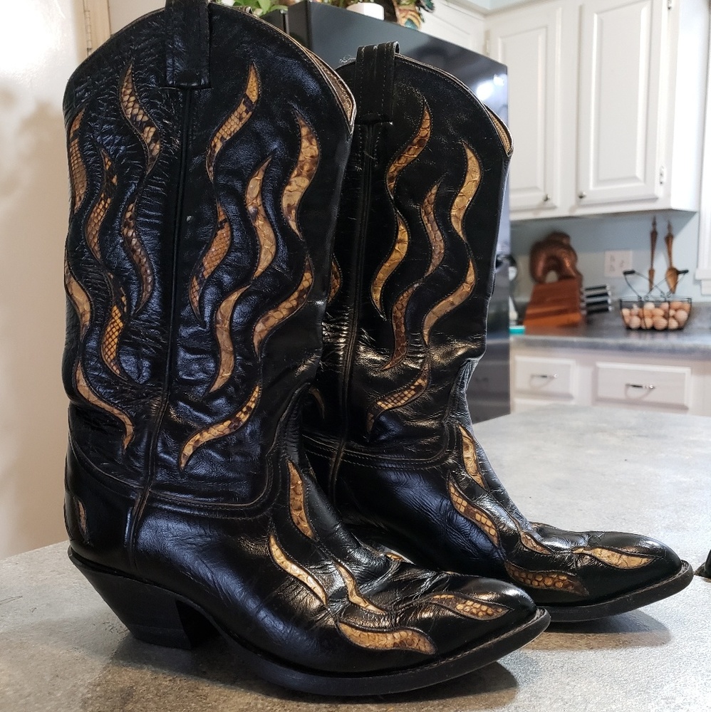 Vintage Rare Remington Boot Company Western Boots